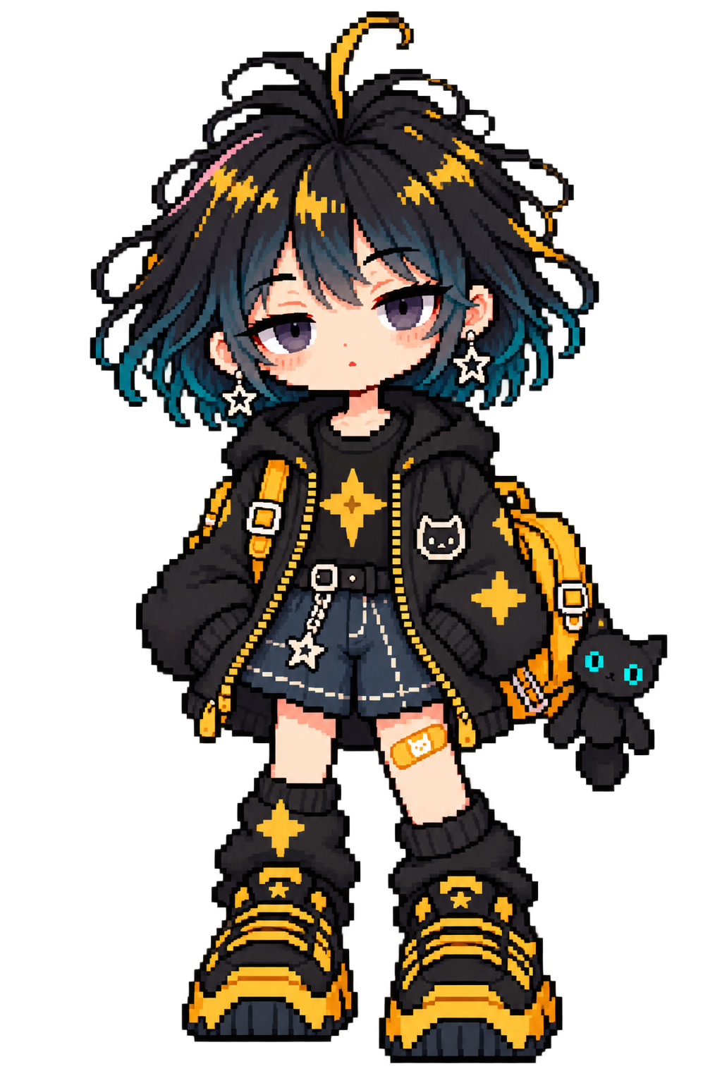 Coraline’s pixel-art character
